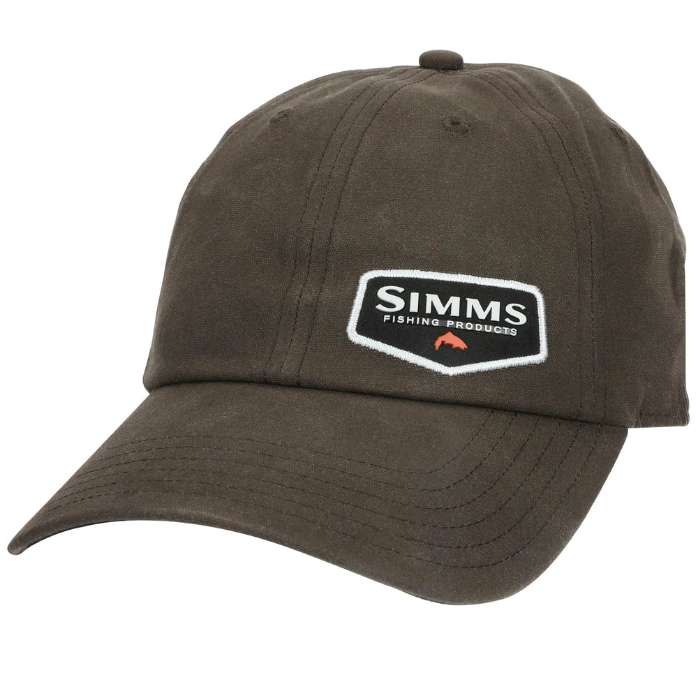 Simms Oil Cloth Cap, Coffee - Sportinglife Turangi 